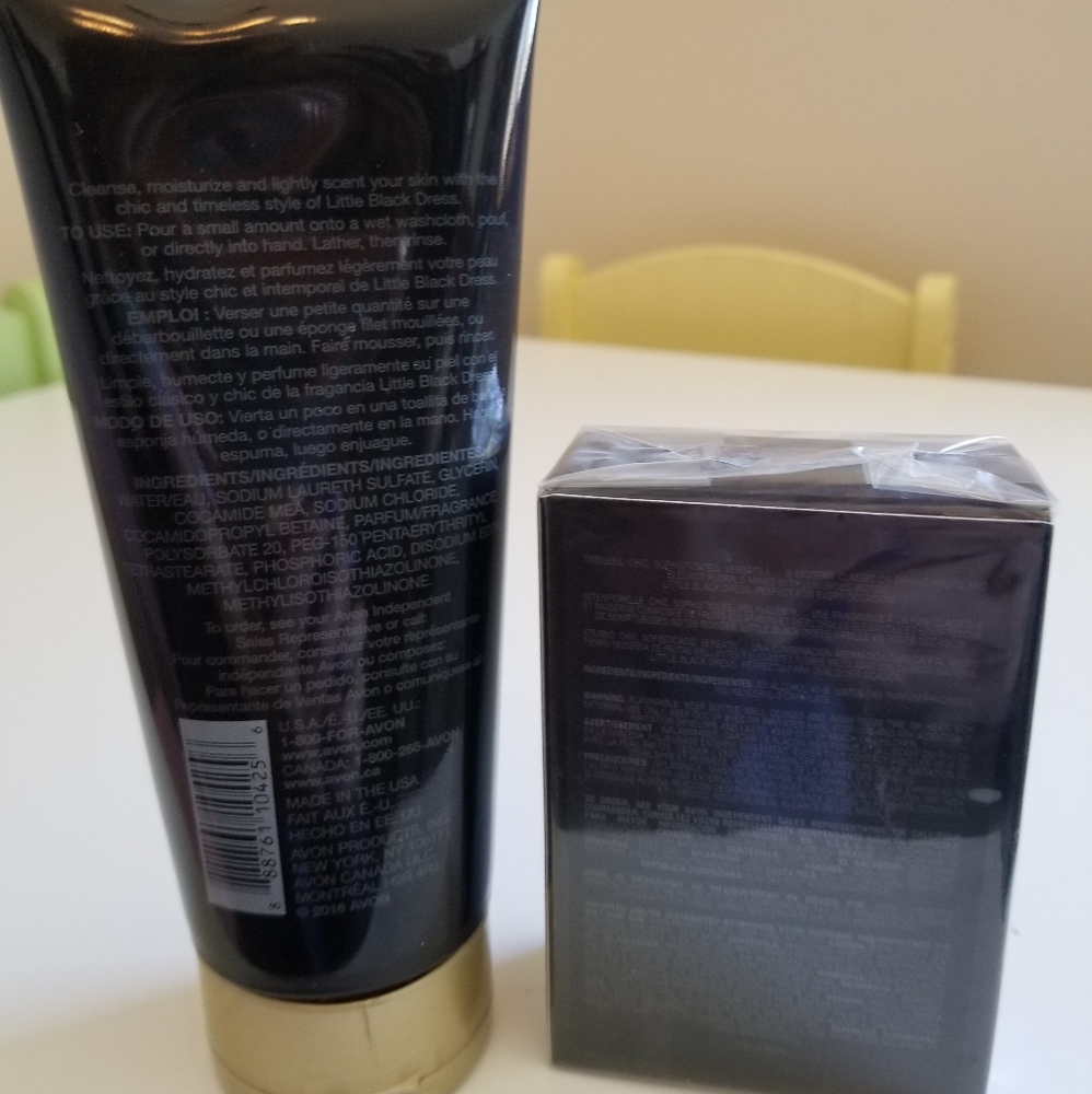 Avon Little Black Dress set - Picture 2 of 2